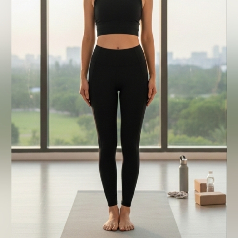 Tuff Athletics Women's Active Yoga Leggings No pockets NWT